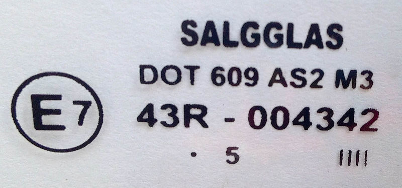 Маркировка автомобильных стекол — DRIVE2