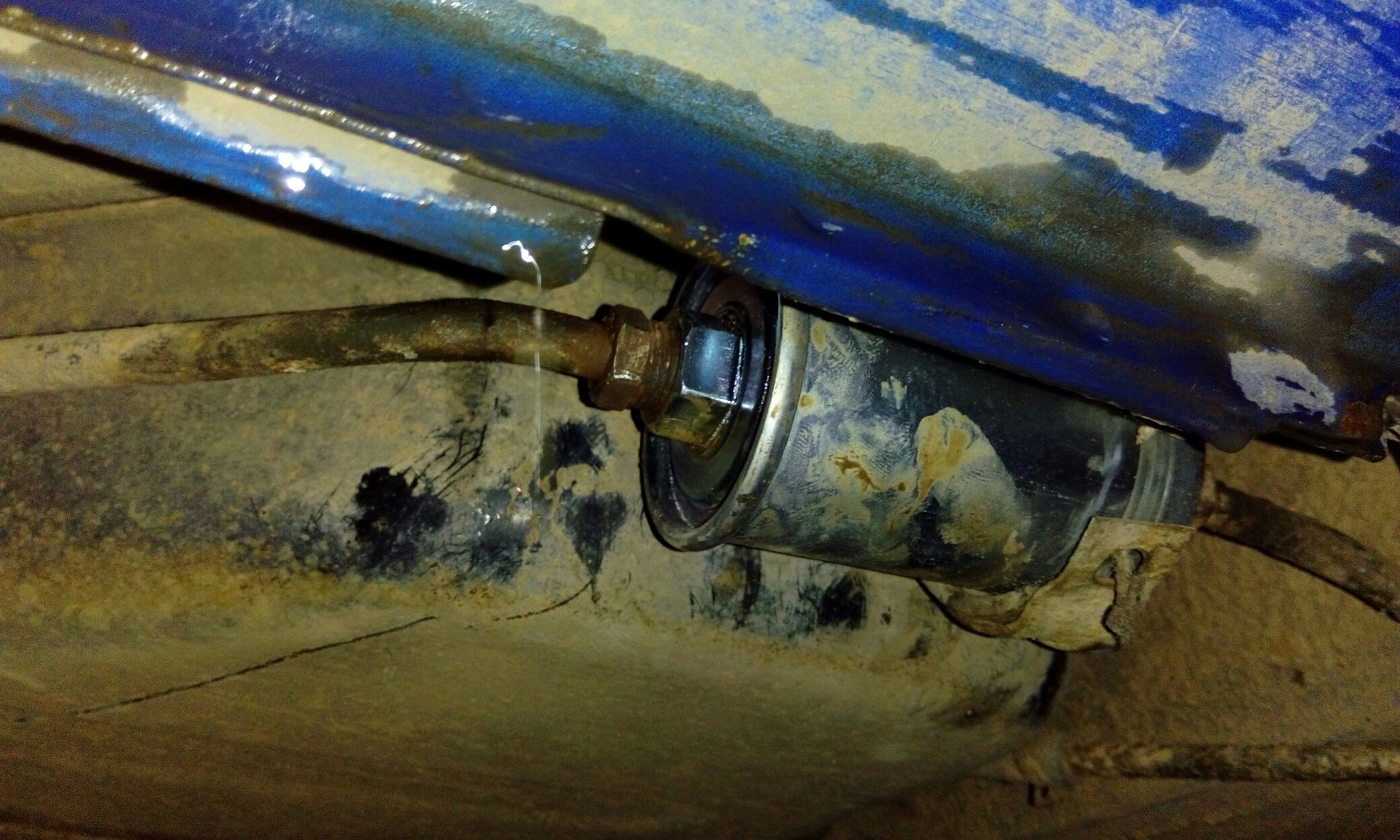 Замена топливного фильтра и сетки бензонасоса - Daewoo Nexia (N150), 1,6 л, 2011