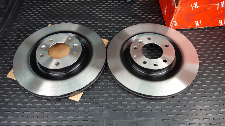Пришли тормозные диски — Mazda CX-7, 2,2 л, 2010 года | запчасти | DRIVE2