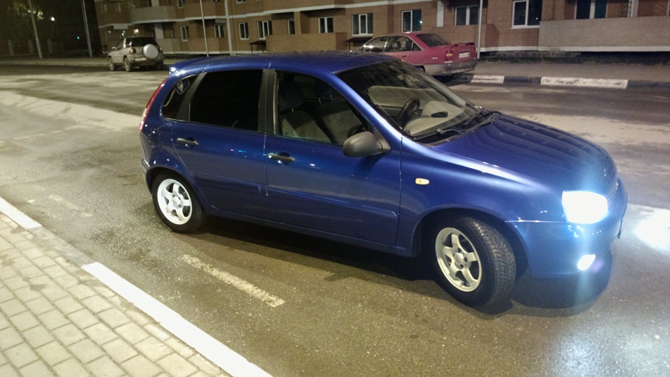 угол кастора и новенькая ковка — Lada Калина хэтчбек, 1,7 л, 2008 года ...