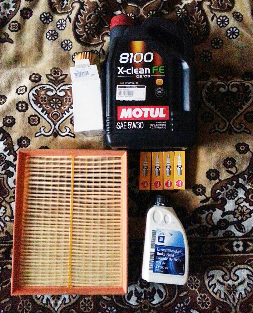 НАШЕ первое ТО с Jokerom (ТО№1 30000km) — Opel Astra H, 1,8 л, 2012 ...