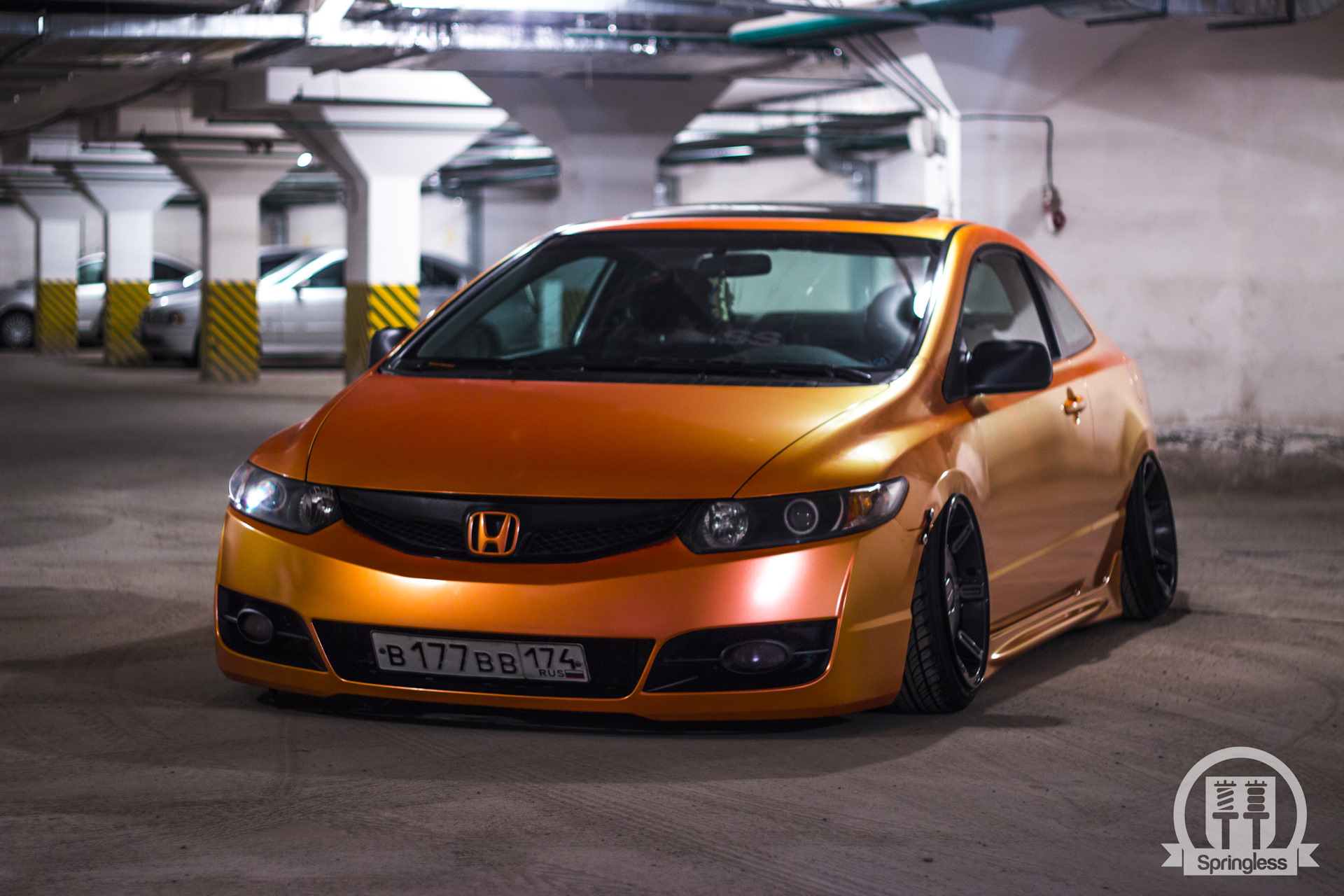 Honda Civic Coupe 8 stance