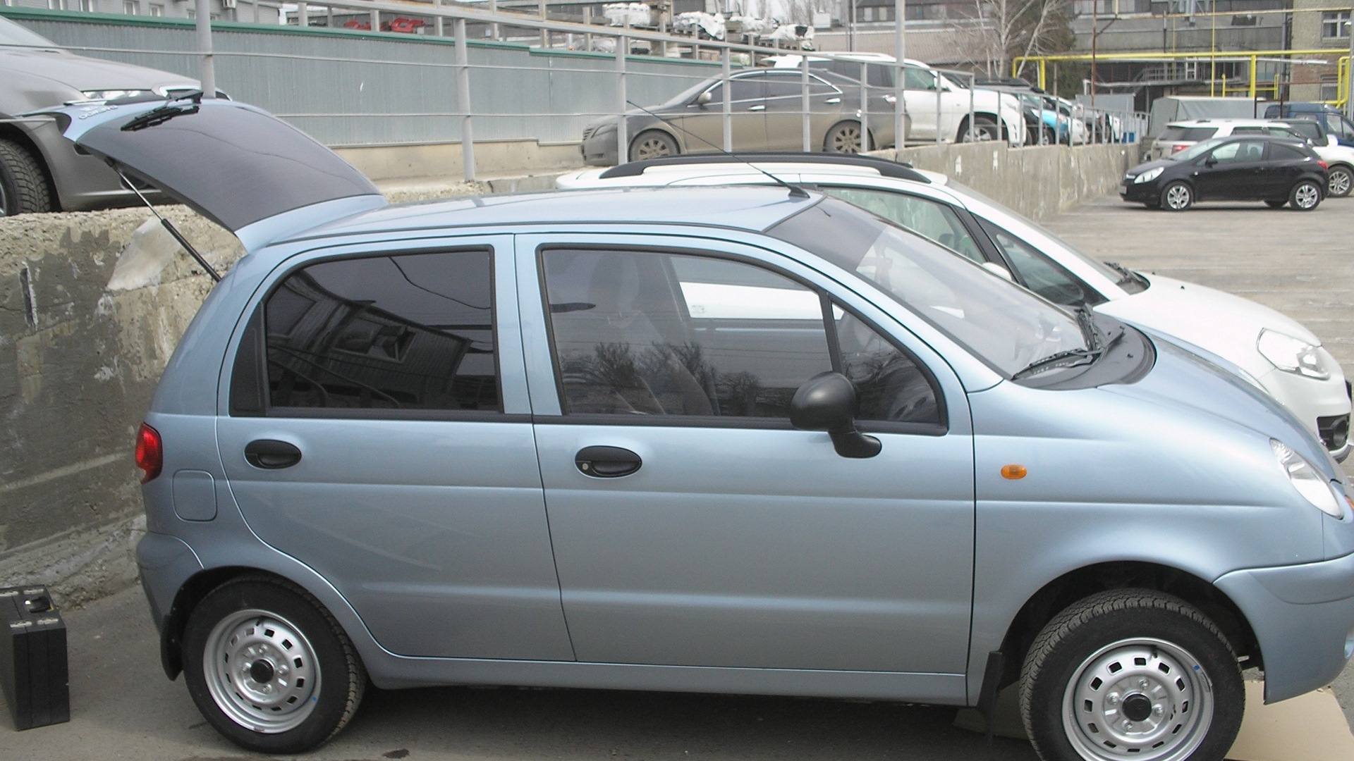 Daewoo Matiz (M100, M150) 0.8 бензиновый 2012 | в народе цвет 