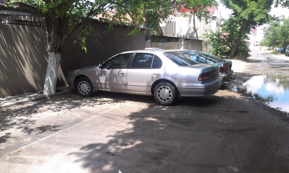 Дошли руки и до глушителя — Nissan Maxima QX (A32), 2 л, 1996 года ...