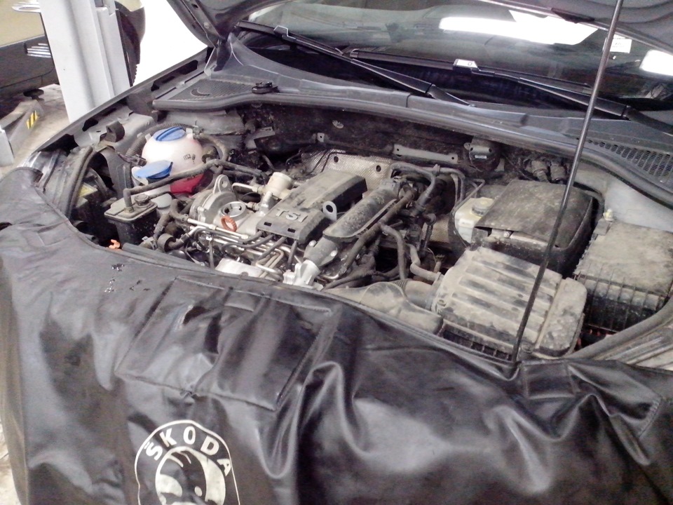 ТО-1 в Богемия Балашиха — Skoda Yeti, 1,2 л, 2012 года | плановое ТО ...