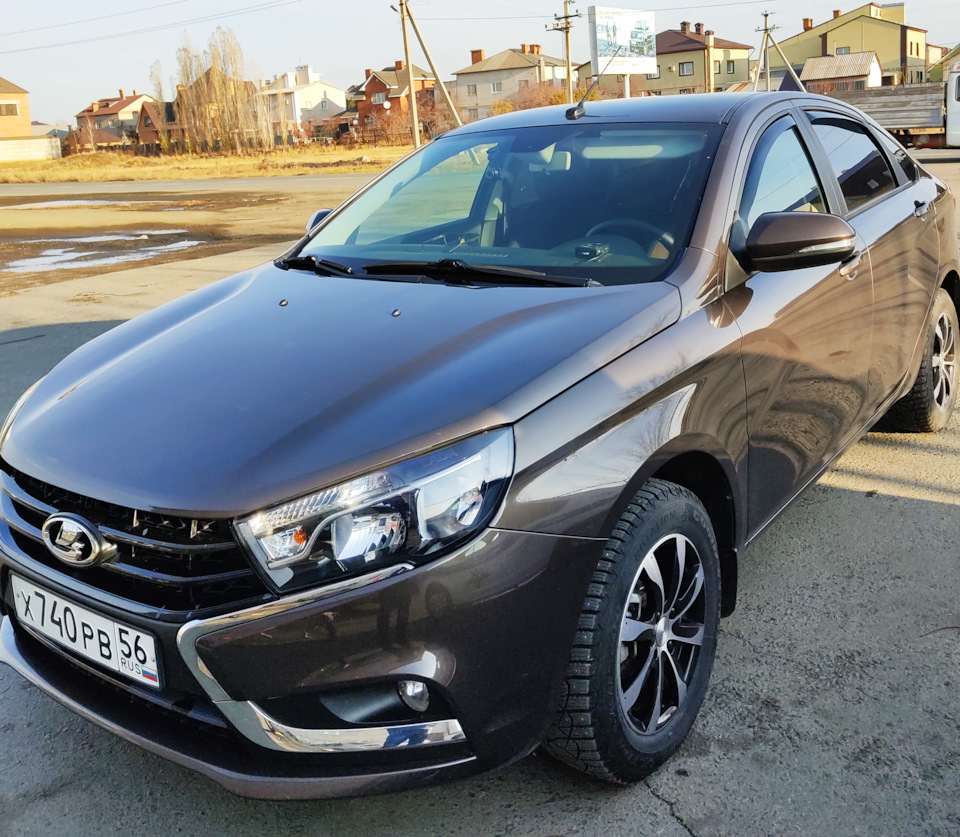 Зимние диски и шины. — Lada Vesta, 1,6 л, 2018 года | колёсные диски |  DRIVE2