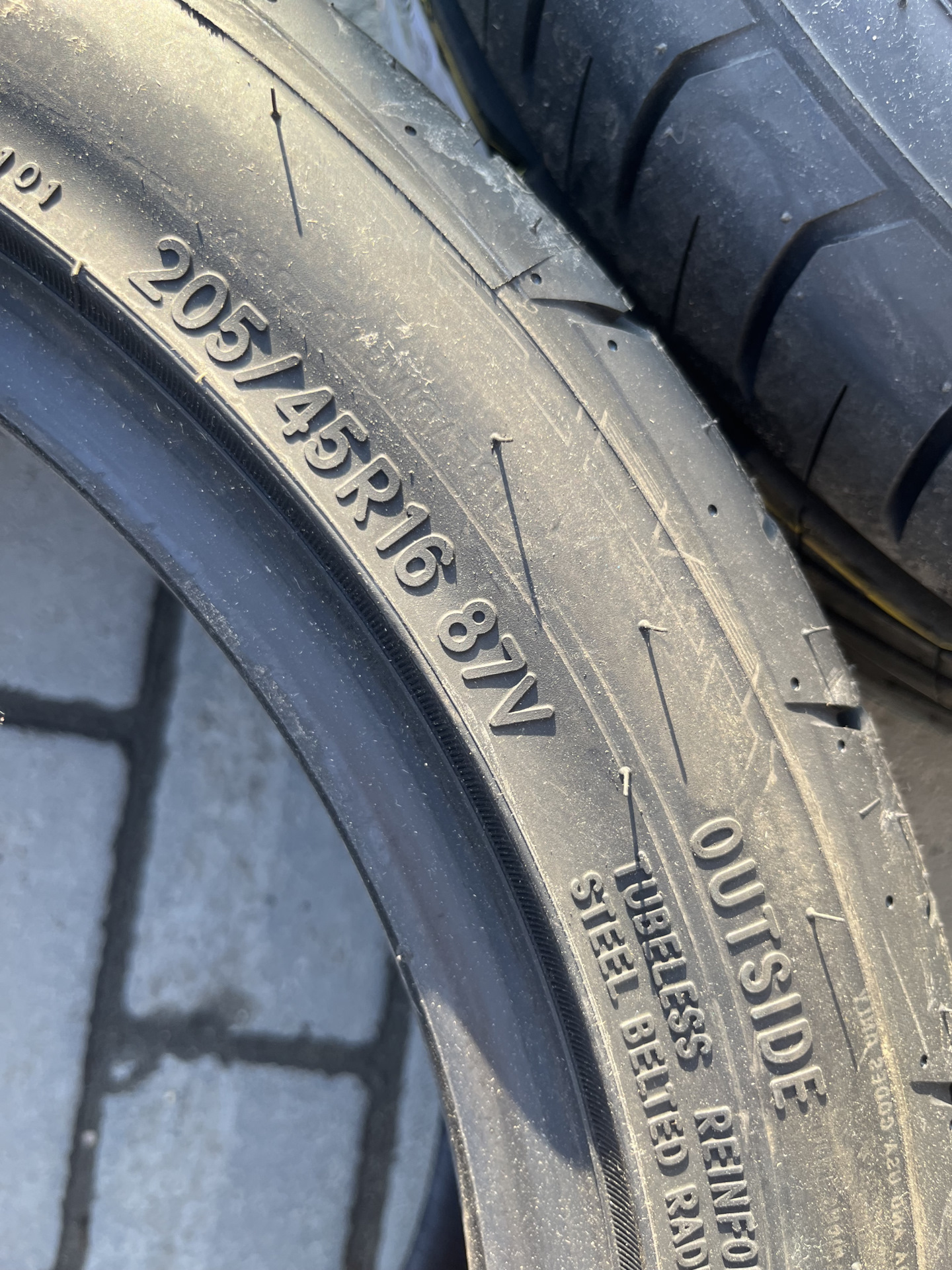 Новая летняя резина Nitto Neo Gen 205/45 R16 87V — Lada Калина Хэтчбек ...