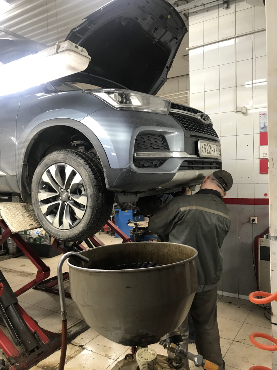 85. ТО-4 (39 606 км.) — Chery Tiggo 4, 1,5 л, 2020 года | плановое ТО ...