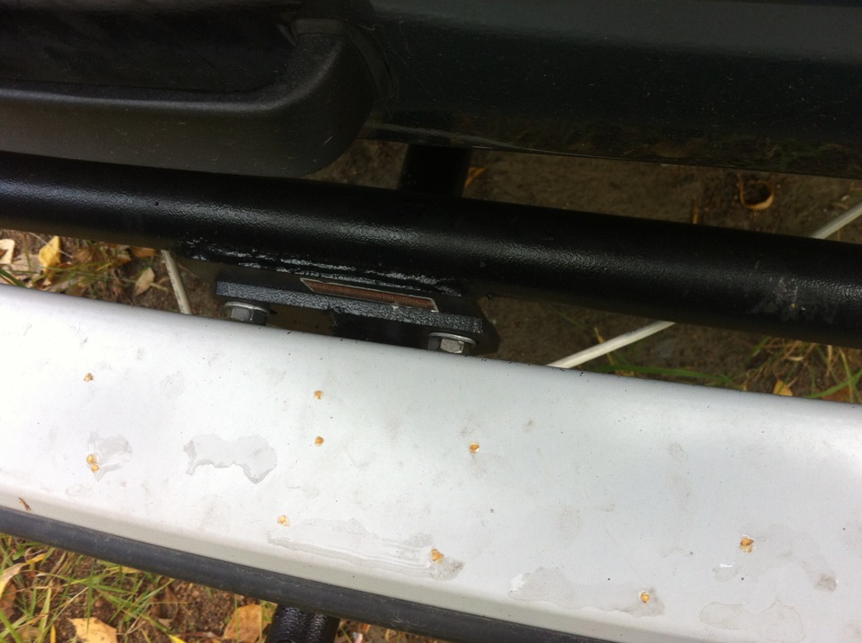 Установка прицепного устройства — Lada 4x4 5D, 1,7 л, 2015 года ...