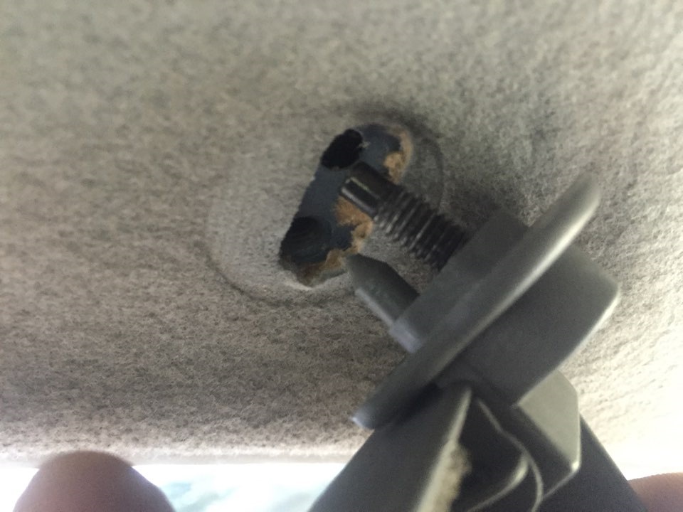 Установка очечника. — Chevrolet Aveo 5-door (1G), 1,5 л, 2005 года ...