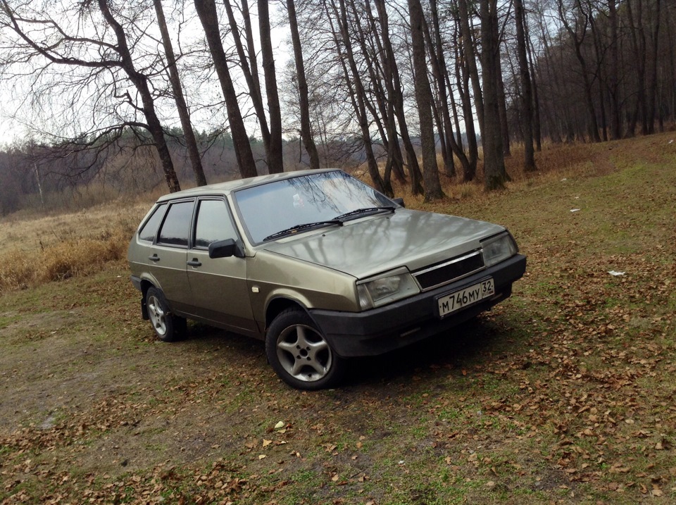 Зимний фотосет (+видео) — Lada 21093i, 1,5 л, 2003 года | фотография ...