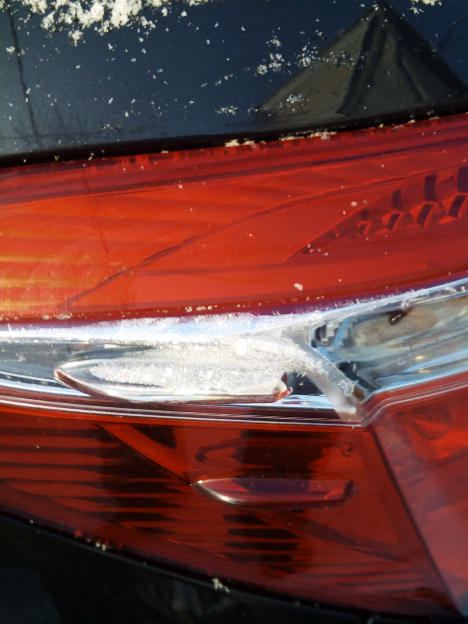 Запотевание задних фонарей — Toyota Corolla (160), 1,6 л, 2014 года ...