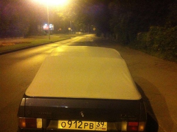 Замена крыши — Volkswagen Golf Cabriolet Mk1, 1,8 л, 1988 года | другое ...