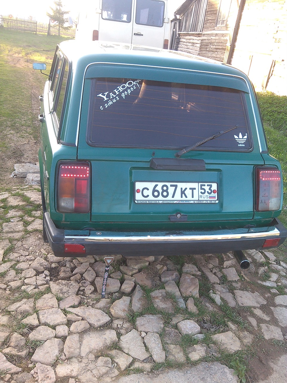 2104 заднее стекло как снимать дефлектор заднего стекла - Lada 21043, 1,5 л, 2005 года аксессуары DRIVE2