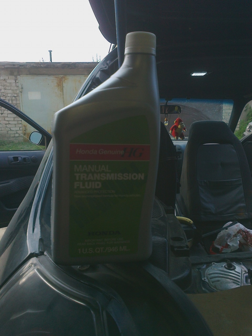 масло — Honda Civic Hatchback (6G), 2,2 л, 1996 года | расходники | DRIVE2