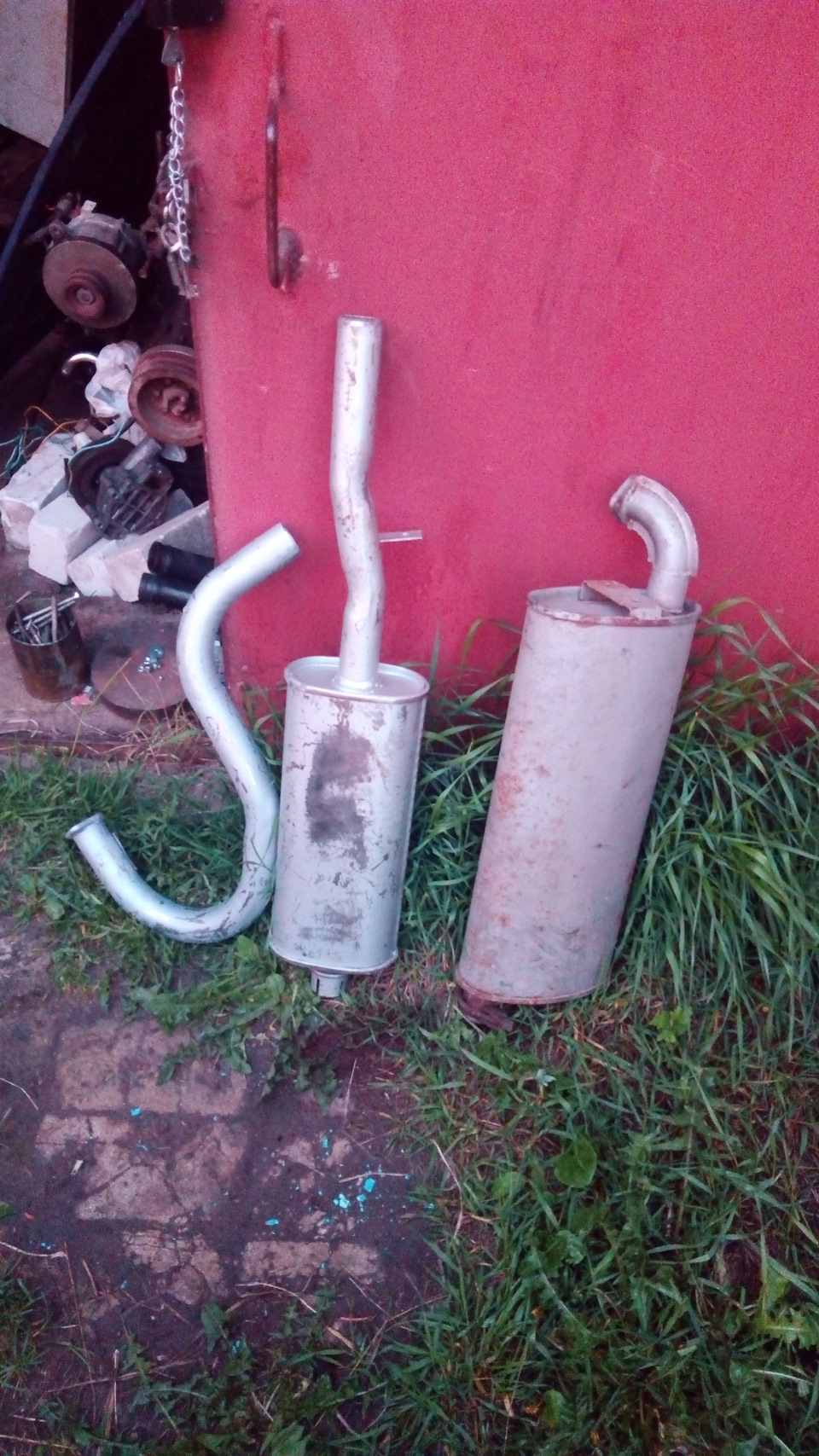 Заменил частично выхлоп . — ГАЗ 3102, 2,9 л., 1994 года | запчасти | DRIVE2