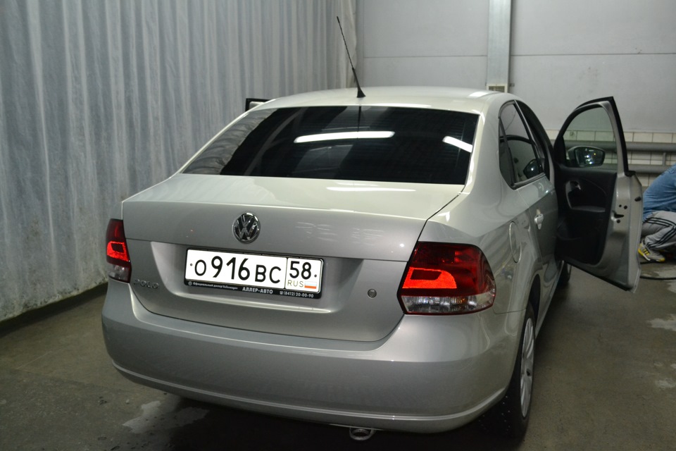 Прощай аквариум… Помогли в Vinyl Studio в г. Пенза — Volkswagen Polo ...