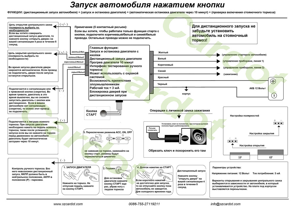 Старт стоп на ниву