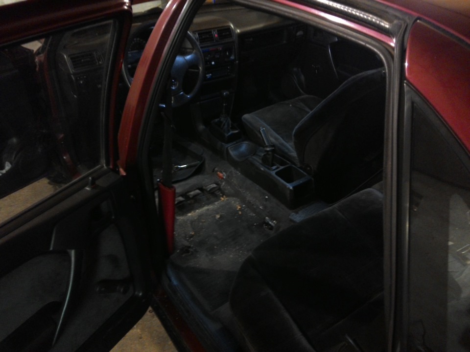 замена прокладки выпускного коллектора и штанов — Opel Vectra A, 2 л ...