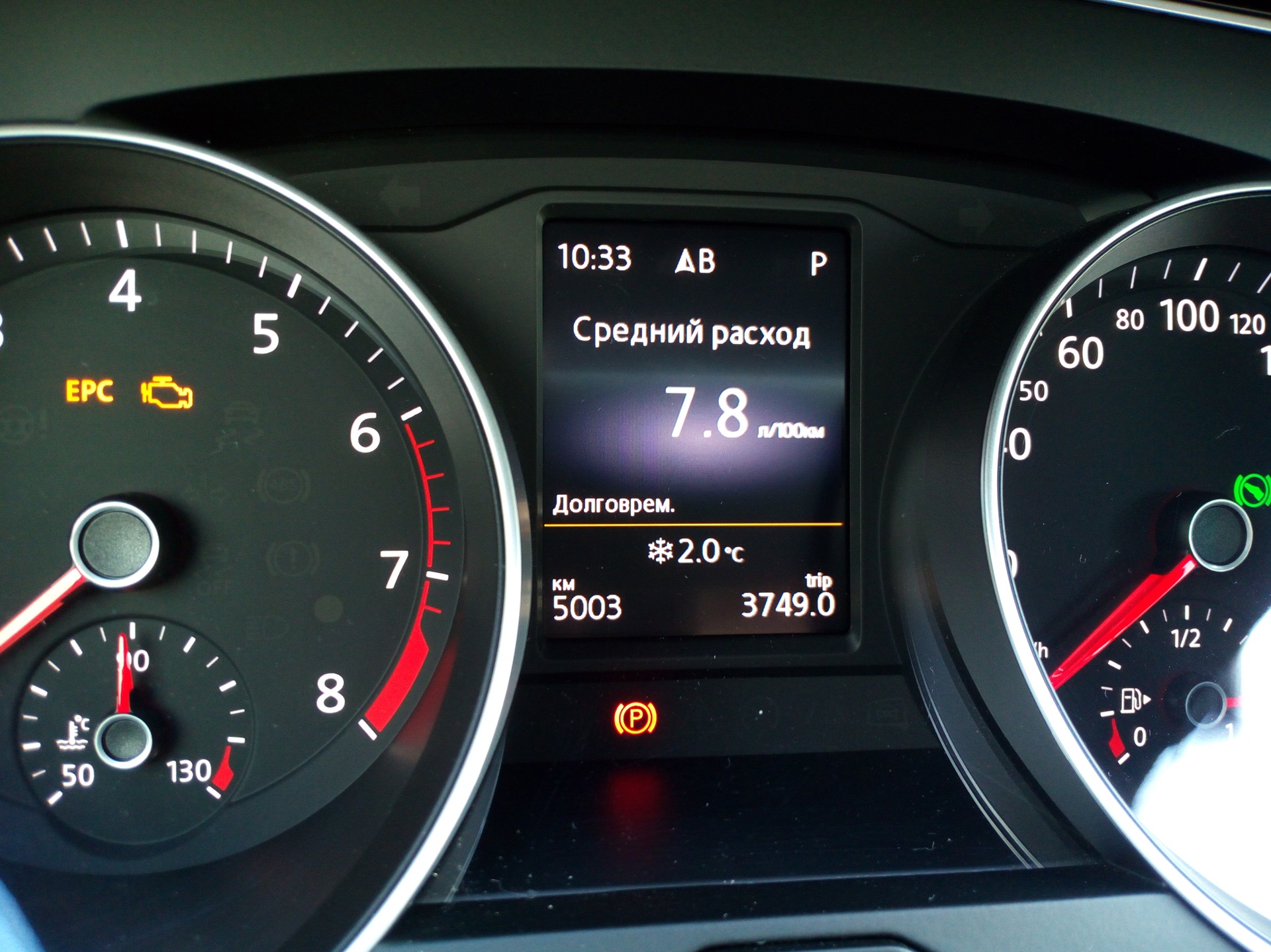 15 л на 100 км расход