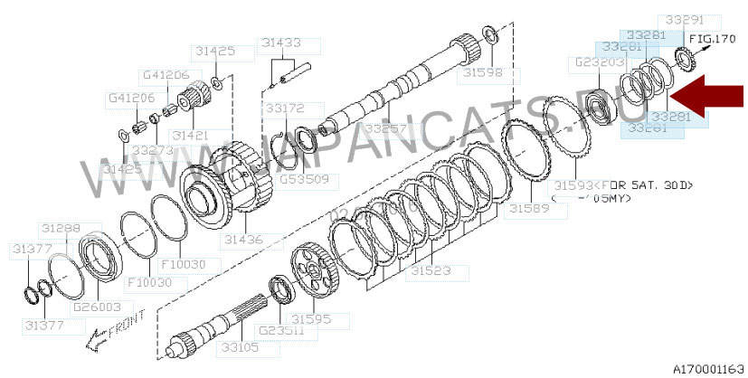 Фото в бортжурнале Subaru Legacy (BL/BP)