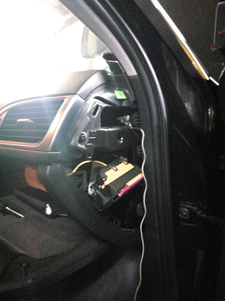 Видеорегистратор от зажигания + доп. прикуриватель — Audi A6 (C7), 2 л ...