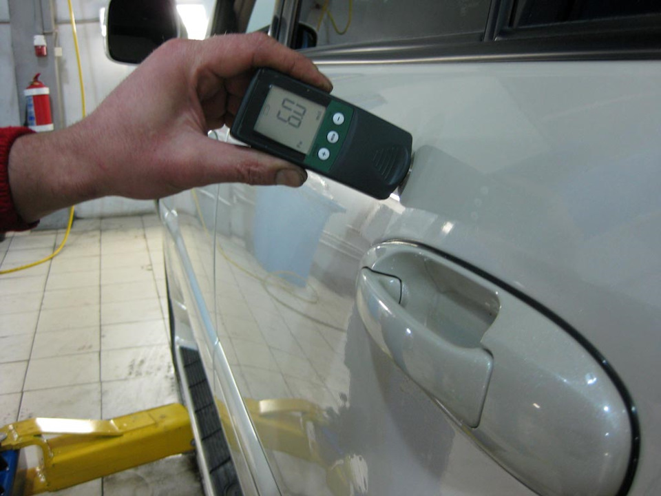 Довольно частый вопрос \"А прибор покажет?\" или покраска под \"толщиномер ...