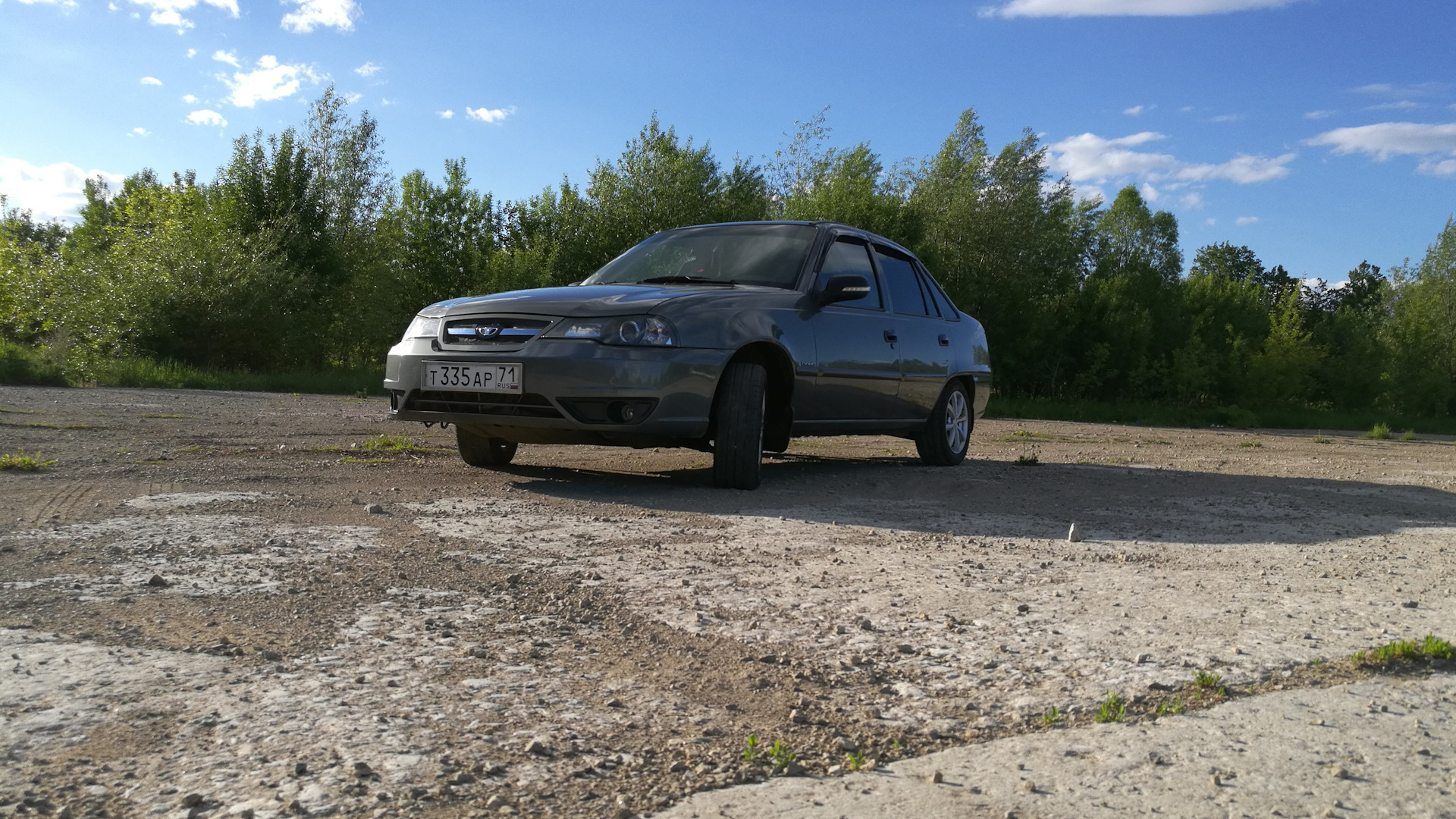 Daewoo Nexia (N150) 1.6 бензиновый 2015 | Dark Gray Wolf на DRIVE2