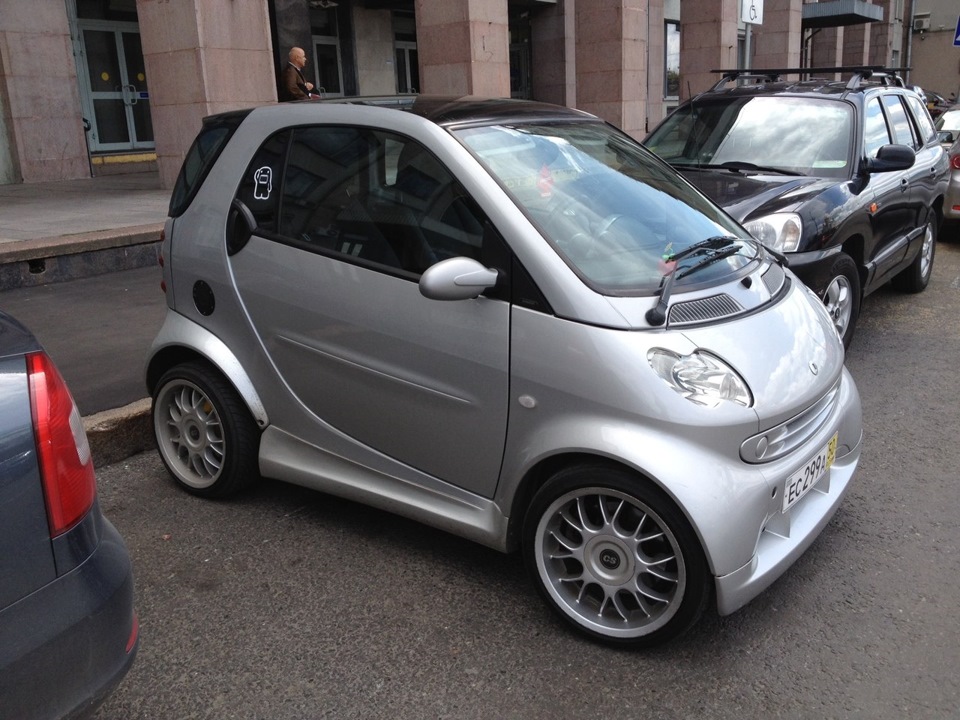 Первый день Сёмки :) — Smart fortwo (1G), 0,8 л, 2003 года | другое ...