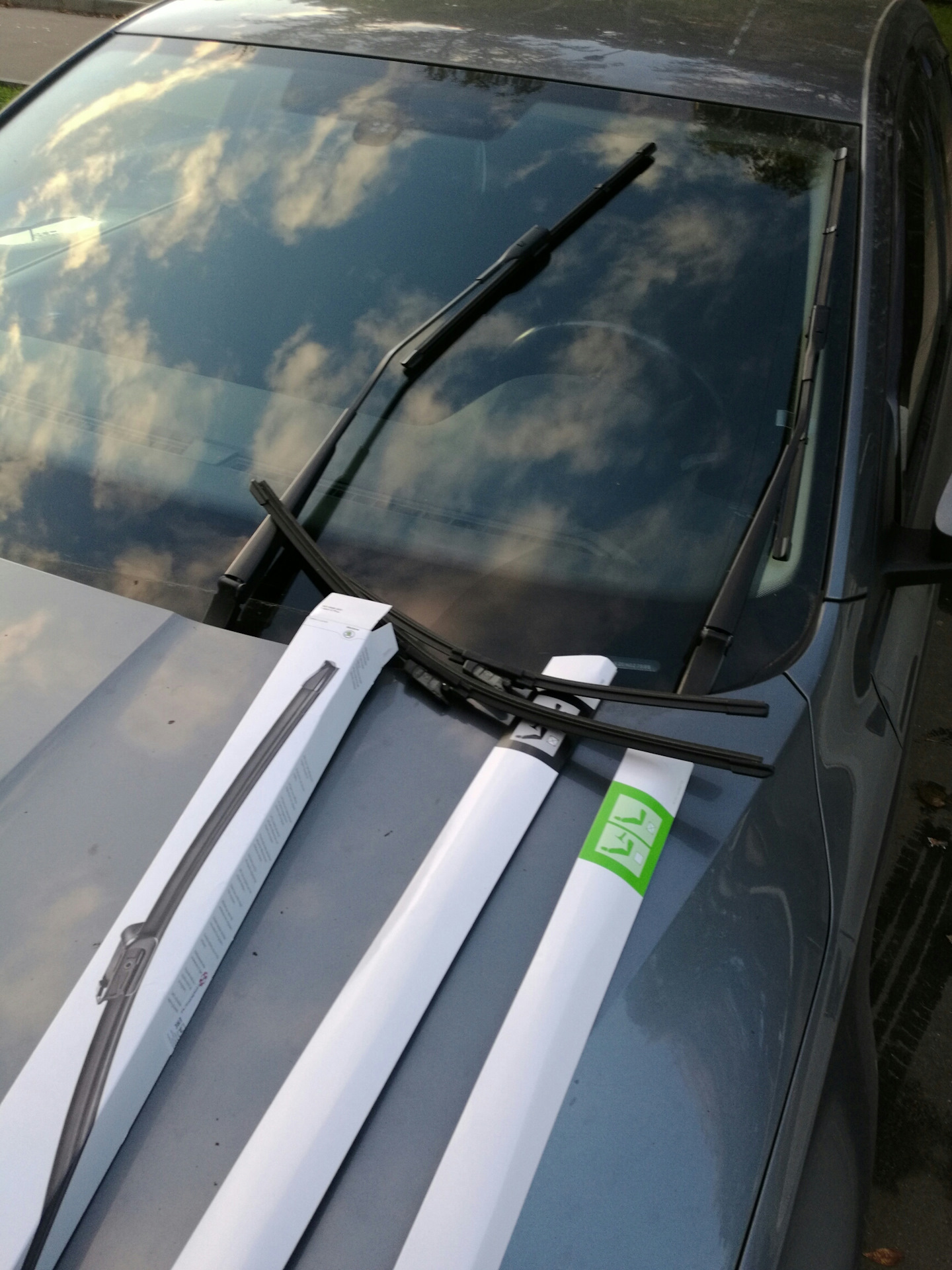 Дворники — Skoda Octavia A7 Mk3, 1,8 л, 2014 года | аксессуары | DRIVE2