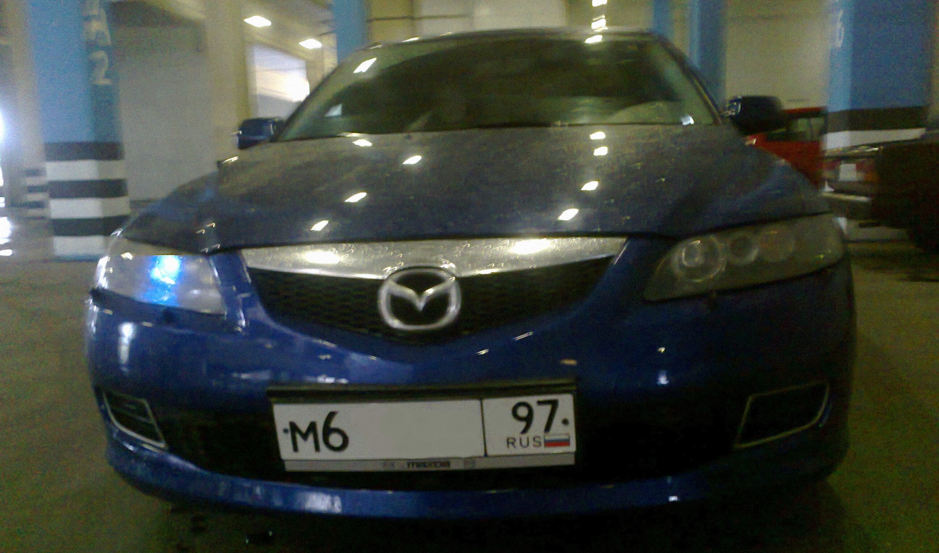 Стробоскопы на маздере — Mazda 6 (1G), 2 л., 2006 года | видео | DRIVE2