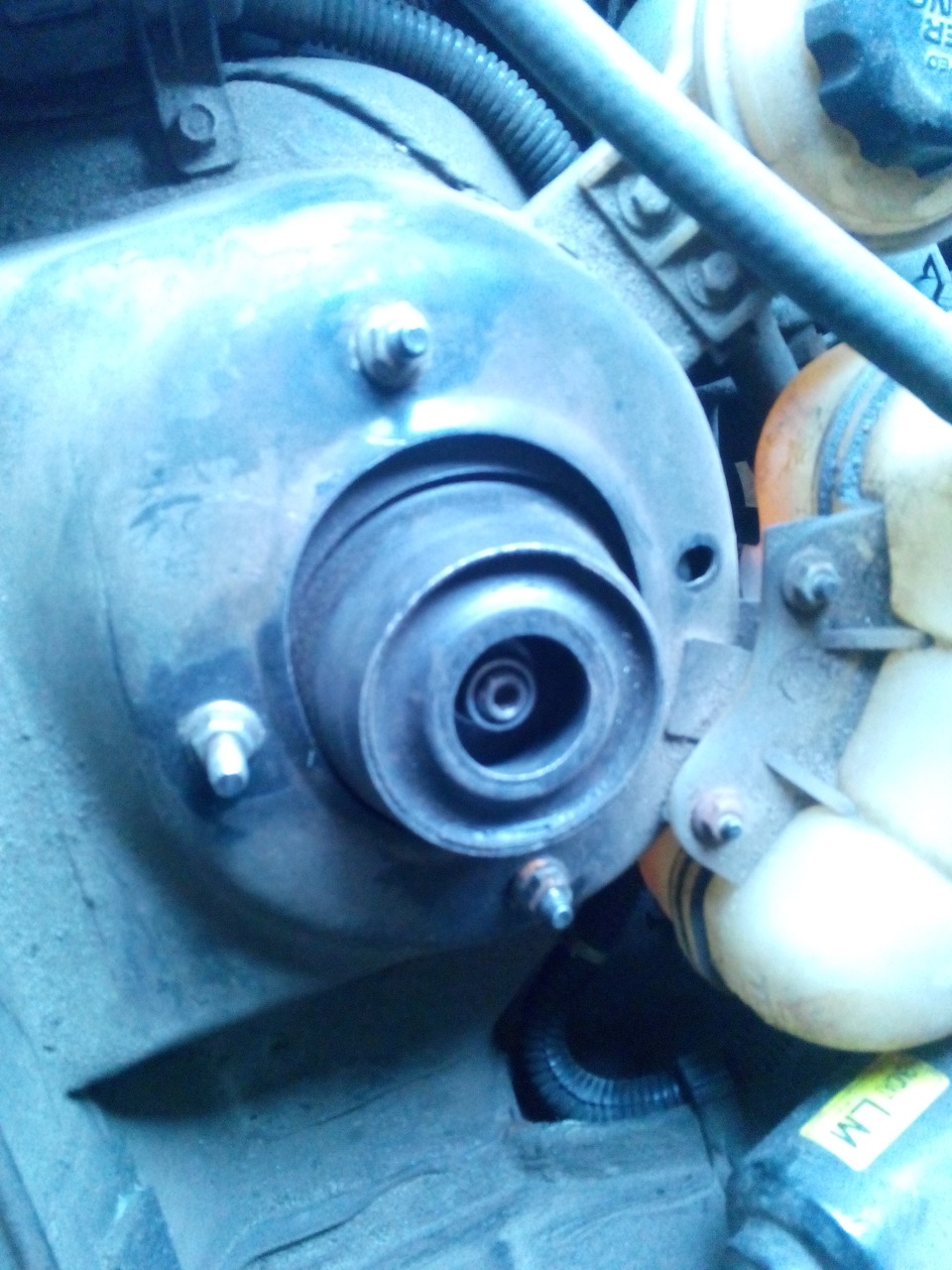 замена опорников на нубировские — Daewoo Lanos, 1,5 л, 2007 года ...