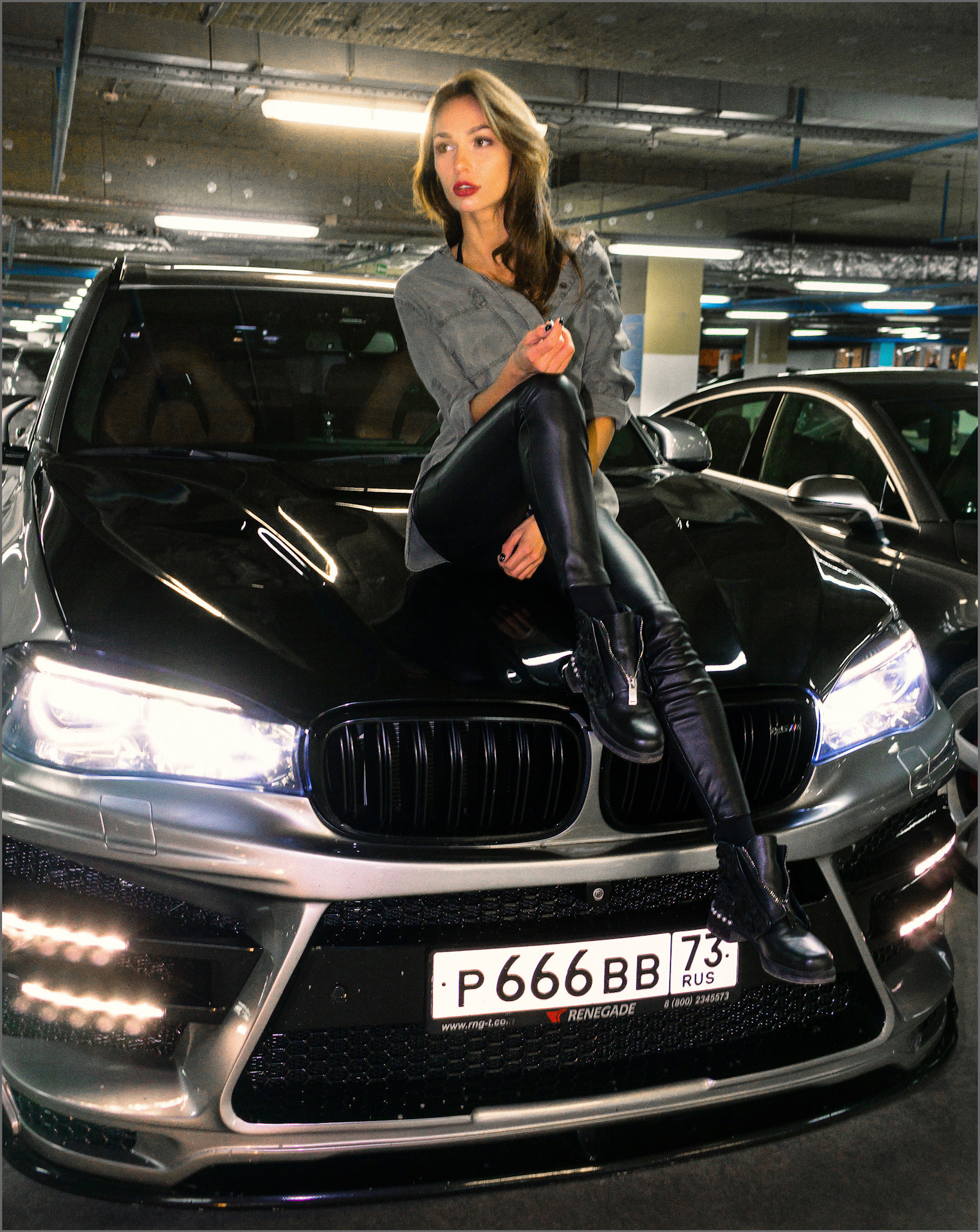 Фотосет X5M F85 с очень красивой девушкой Светланой — BMW X5 M (F85), 4,4  л, 2016 года | фотография | DRIVE2