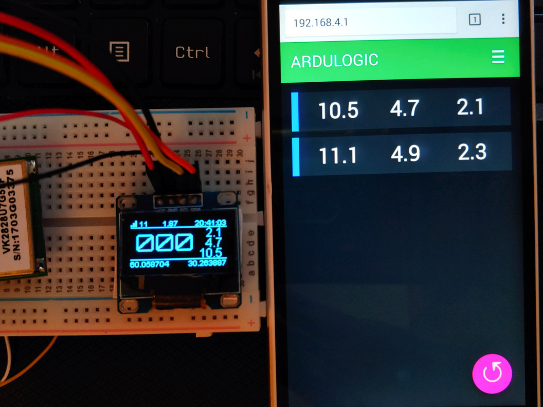 Замер разгона автомобиля на arduino (Wemos D1) — DRIVE2