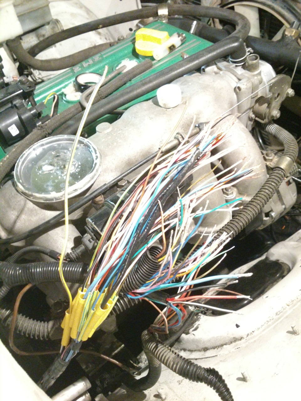 Мозговая проводка ДВС — ГАЗ 31029, 2,4 л, 1995 года | своими руками ...