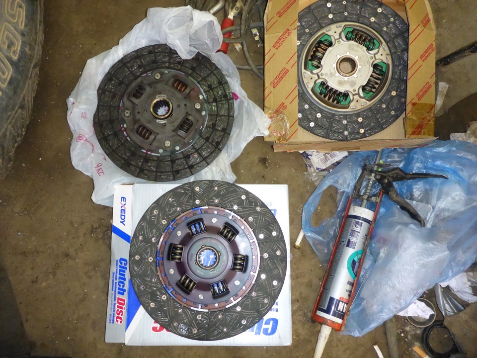 сцепление тойота ленд крузер