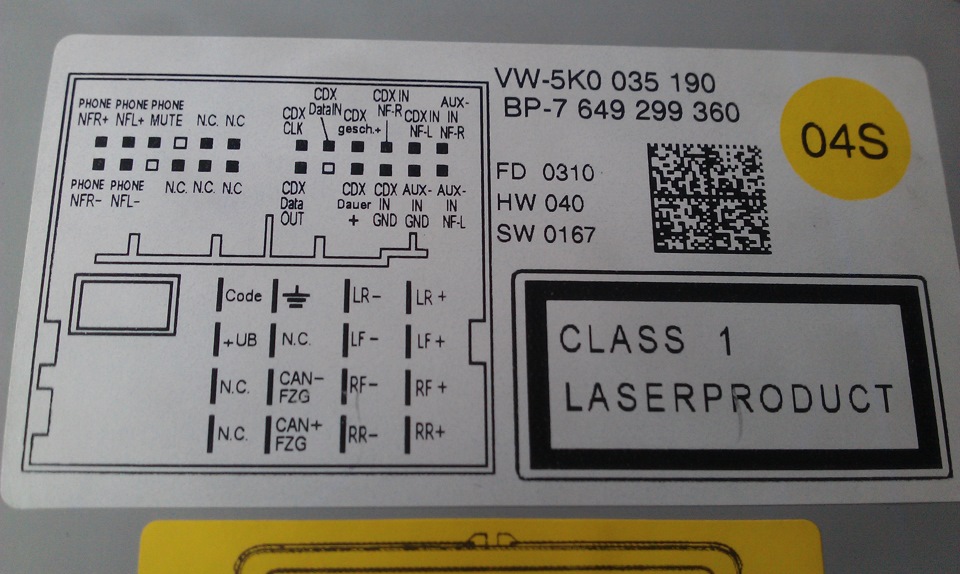 Магнитола rcd 510 инструкция