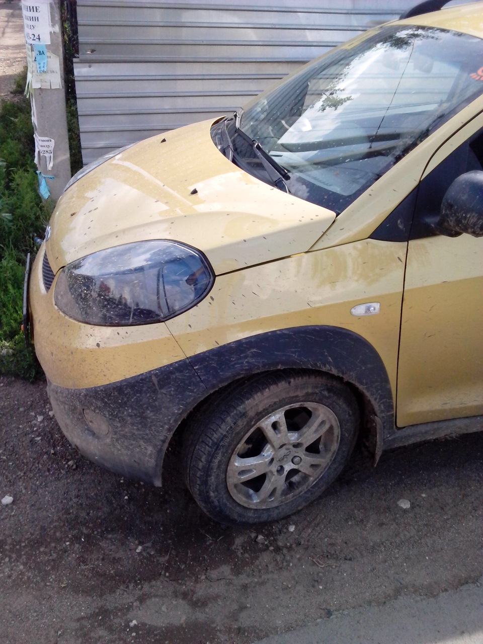 По грибы или маленькому жЫпу — легкое бездорожье — Chery Indis, 1,3 л ...