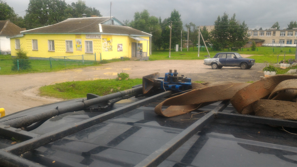 Последний и единственный магазин (их там два, но…) в деревне — SsangYong Actyon (1G)