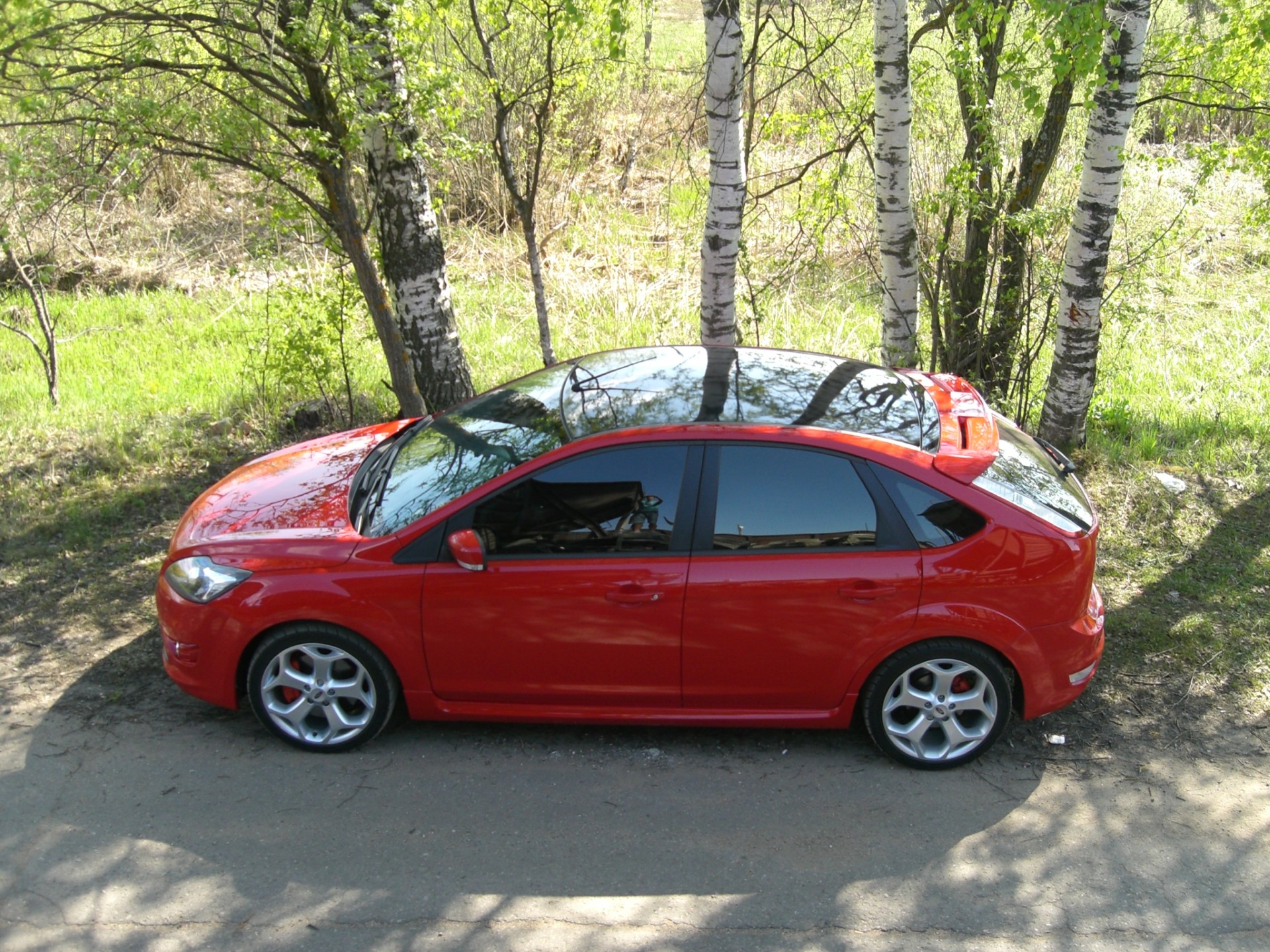 Candy Red Ford Focus