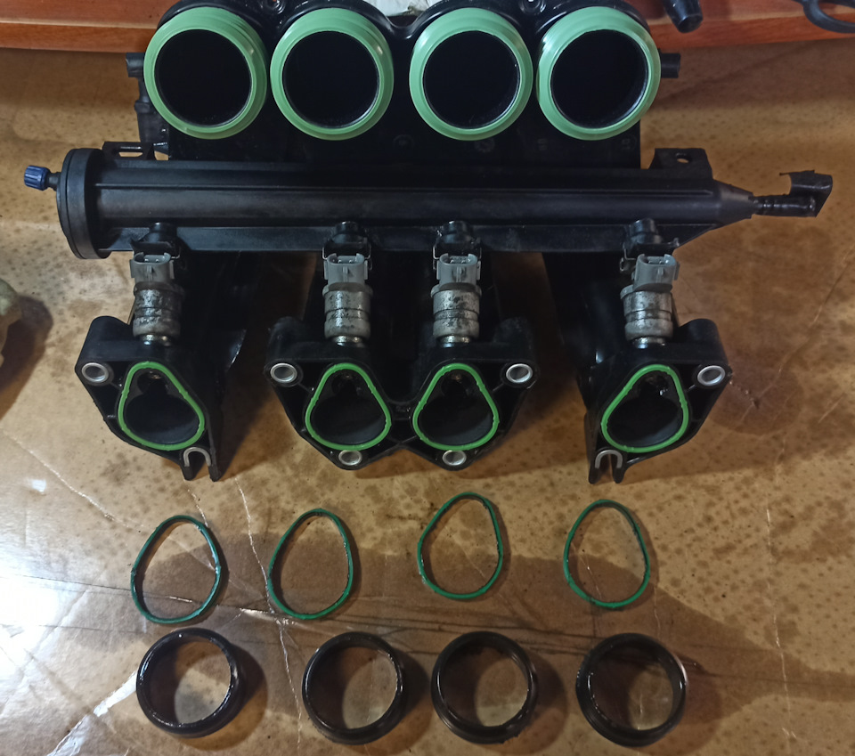 Отмыл впускной коллектор и заменил все уплотнения — Audi A3 Sportback (8PA)