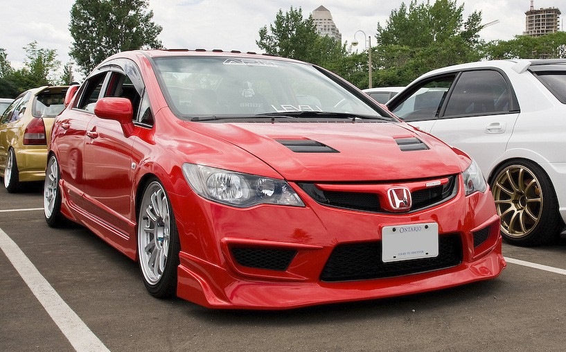 Honda Civic 8 обвес Type r