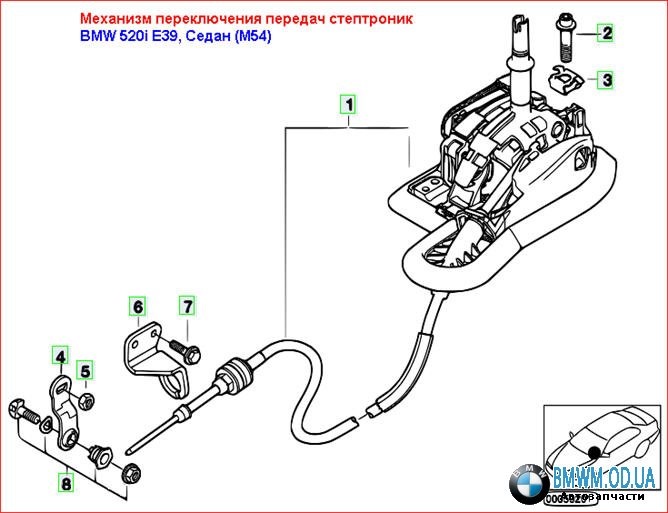 Ремонт АКПП BMW e39