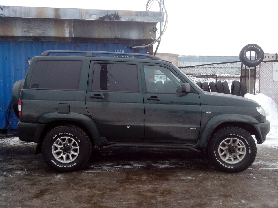 вот и переобулись — УАЗ Patriot