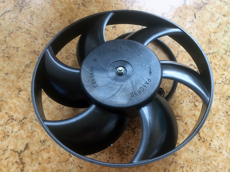 Даешь тишину! Тихий электровентилятор LUZAR на Ваз 2105 — Lada 21054, 1 ...