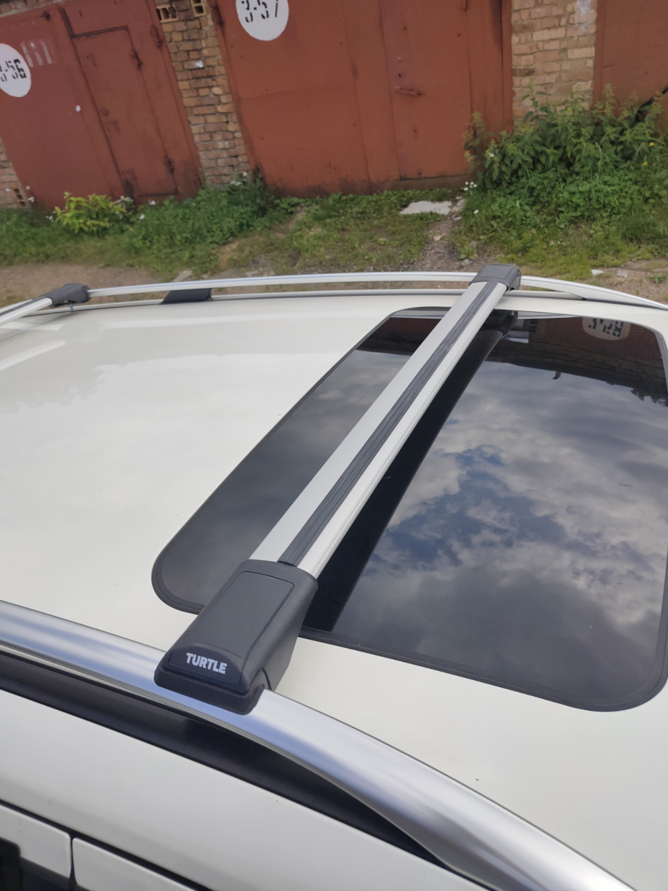 Перекладины багажника TURTLE на крышу — Mercedes-Benz M-Class (W164), 3 ...