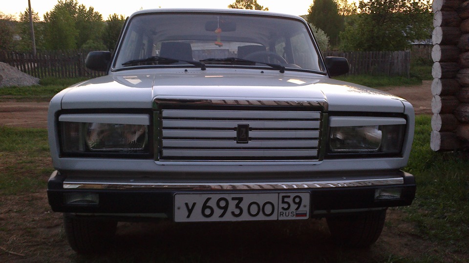 Lada 2107 Белая невеста