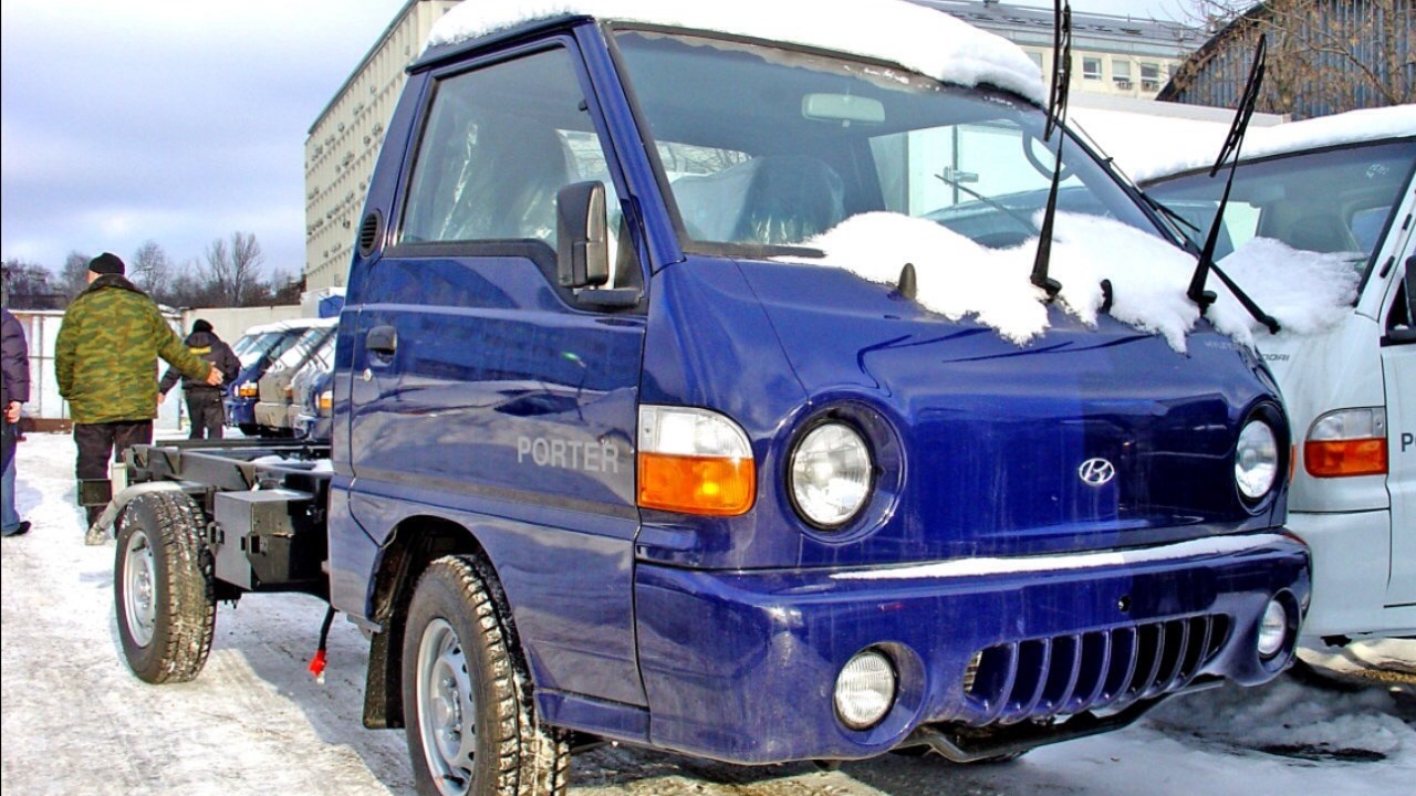 Hyundai Porter (3G) 2.5 дизельный 2007 | Головастик на DRIVE2