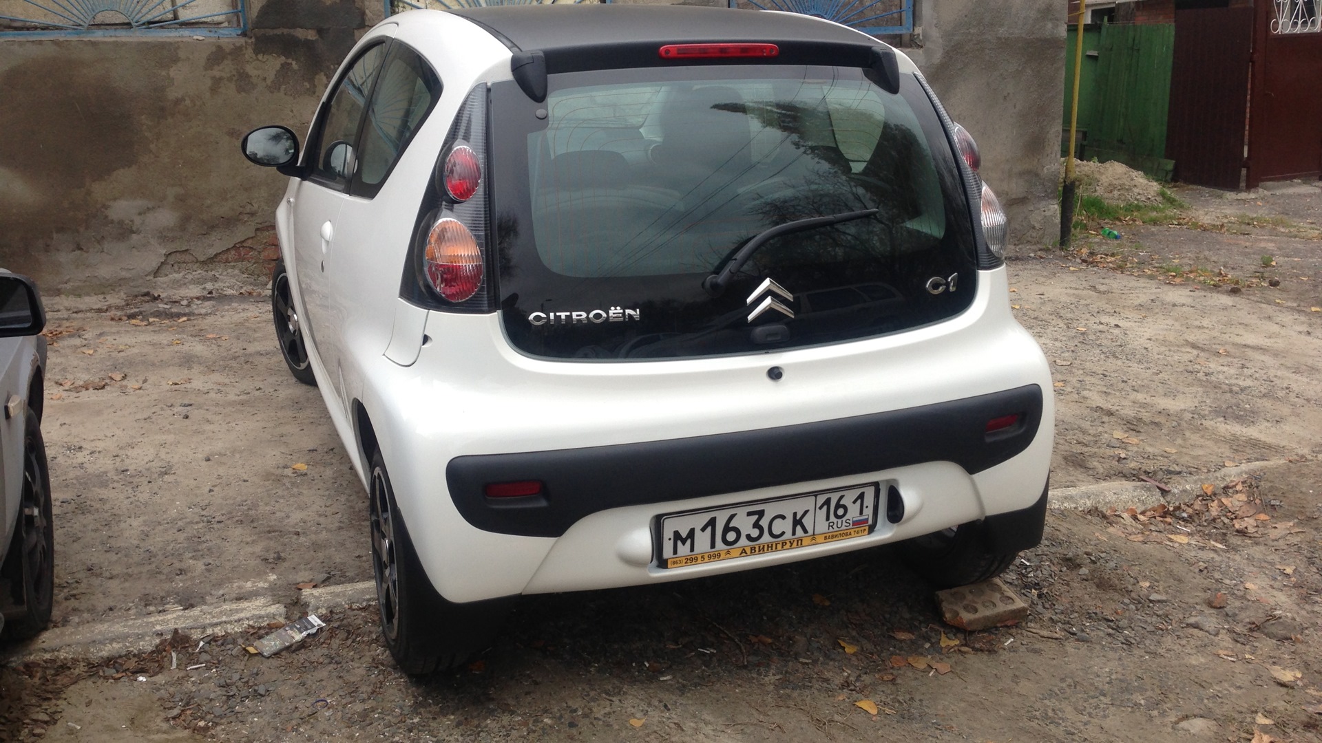 Citroen C1 (1G) 1.0 бензиновый 2011 | тележка с моторчиком на DRIVE2