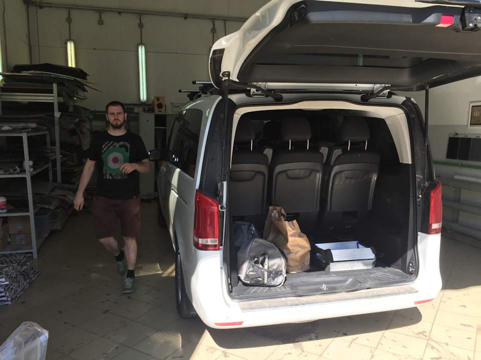 Фото в бортжурнале Mercedes-Benz V-Class (W447)